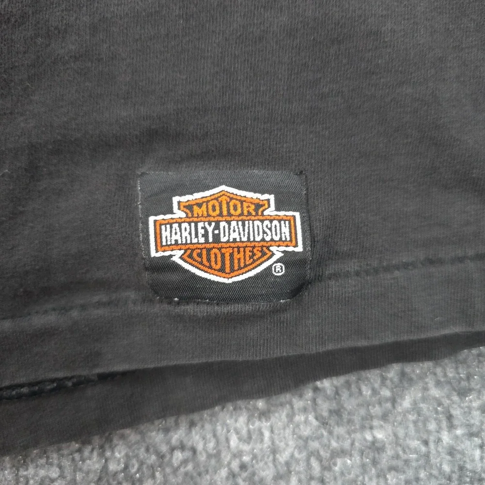 VINTAGE Harley Davidson Shirt Mens XL Black Hogzzilla Motorcycle Biker 90s USA‎